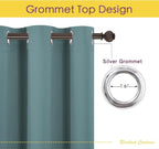 NICETOWN Modern Blackout Curtains Noise Reducing, 2 Panels, W34 x L40 -Inch - Image 3