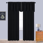 NICETOWN Black Valances for Windows - Image 5