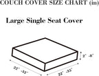 Sofa Covers Couch Covers for Sofa Pet Friendly Couch Cushion Covers Universal - Image 2