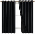 NICETOWN Complete 100% Blackout Curtains, Thermal Insulated & Energy Efficiency - Image 3