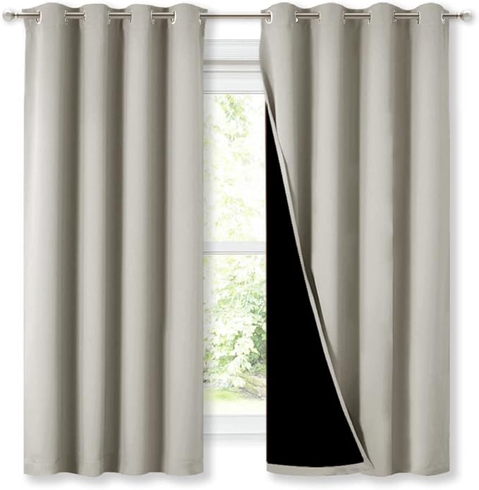 NICETOWN Extra Long Truly Blackout Drapes by NICETOWN