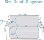 Easy-Going Reversible Chair Cover Washable Sofa Cover - Image 6