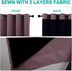 NICETOWN 100% Blackout Curtains - Image 5