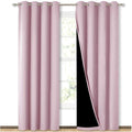 NICETOWN 100% Blackout Window Curtain Panels, Heat and Cold Blocking Drapes by NICETOWN