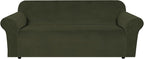 H.VERSAILTEX Stretch Velvet Sofa Covers by HVERSAILTEX