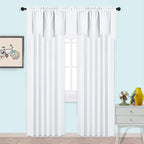 NICETOWN Window Valance for Bedroom, Energy Saving Home Fashion Rod Pocket - Image 3