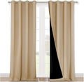 NICETOWN Thermal Insulated 100% Blackout Curtains, Sound Reducing Drapes by NICETOWN