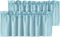 H.VERSAILTEX Blackout Valances for Windows，Kitchen Valances Curtains for Living by HVERSAILTEX