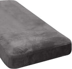 H.VERSAILTEX Velvet Stretch Individual Chaise Cover Sectional Couch Covers by HVERSAILTEX