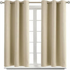 BGment Room Darkening Curtains 54 Inches Long by BGment