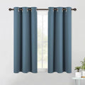 NICETOWN Modern Blackout Curtains Noise Reducing, Smoky Blue, 2 Panels by NICETOWN