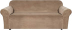 H.VERSAILTEX Stretch Velvet Sofa Covers by HVERSAILTEX