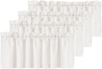 H.VERSAILTEX Blackout Valances for Windows, Kitchen Valance Curtains for Living by HVERSAILTEX