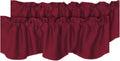 H.VERSAILTEX 2 Panels Christmas Blackout Curtain Valances by HVERSAILTEX