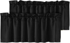 H.VERSAILTEX Blackout Valances for Window by HVERSAILTEX