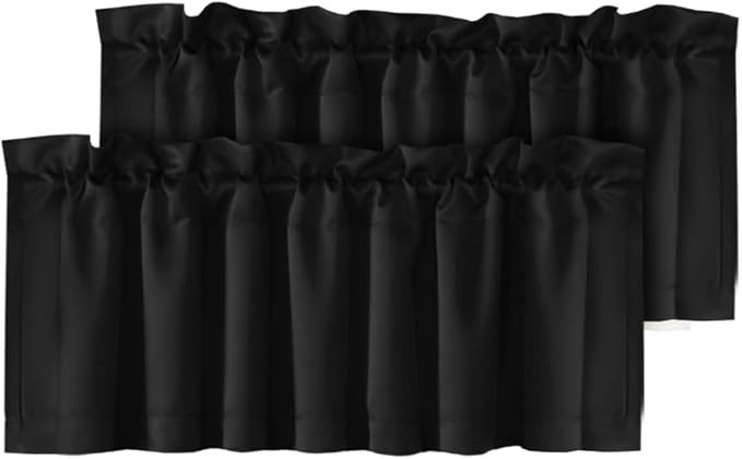 H.VERSAILTEX Blackout Valances for Window by HVERSAILTEX