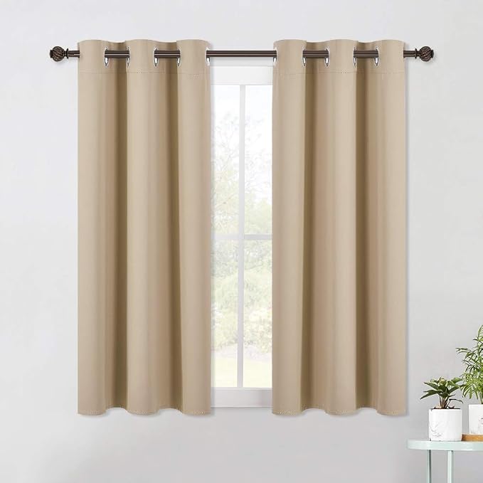 NICETOWN Room Darkening Draperies Window Curtain Panels, Thermal Insulated by NICETOWN