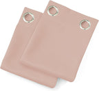 LEMOMO Blush Thermal Blackout Curtains/52 x 54 Inch/Set of 2 Panels Room - Image 9