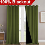 NICETOWN 100% Blackout Curtains - Image 2