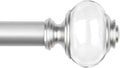 Curtain Rods for Windows 66 to 120, USFOOK 7/8 Inch Telescoping Splicing by USFOOK