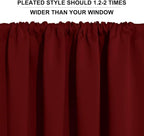 RYB HOME Short Blackout Curtains - Image 5