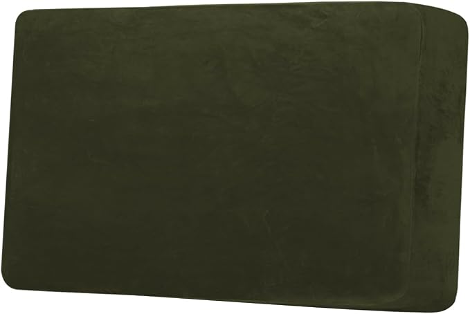 H.VERSAILTEX Velvet Stretch Individual Cushion Cover Plush Cushion Slipcover by HVERSAILTEX