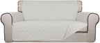 PureFit Reversible Quilted Sofa Cover, Water Resistant Slipcover Furniture by PureFit