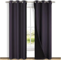 NICETOWN Blackout Curtains 84 inches Long, 2 Pieces, Full Light Blocking Drapes by NICETOWN