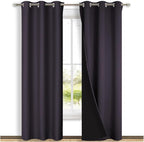 NICETOWN Full Shade Curtain Panels, Pair of Thermal Insulated & Energy by NICETOWN