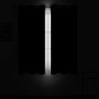 LEMOMO Black Blackout Curtains/38 x 54 Inch/Set of Two Panels Grommet Living - Image 3