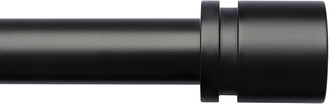 Byondeth Curtain Rods for Windows 16 to 200 Inches Adjustable Length 1 Inch by Byondeth