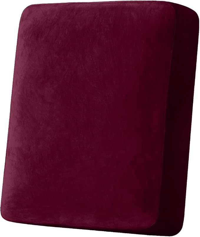 Couch Cover Stretch Velvet Sofa Cushion Cover 1-Piece by Taque