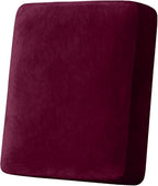 Couch Cover Stretch Velvet Sofa Cushion Cover 1-Piece by Taque