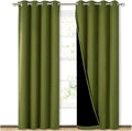 NICETOWN 100% Blackout Curtain Set, Thermal Insulated & Energy Efficiency by NICETOWN