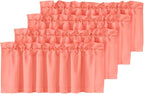 H.VERSAILTEX Blackout Valances for Windows, Kitchen Valance Curtains for Living by HVERSAILTEX