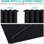 NICETOWN High-End Thermal Curtains, Full Blackout Curtains 84 inches Long - Image 4