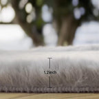 ORINOVA Faux Fuzzy Washable Fur Area Rugs - Image 2