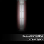 LEMOMO Blackout Curtains 66 x 72 Inch Long Pink Curtains Set of 2 Panels Room - Image 3
