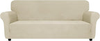 ZNSAYOTX Super Stretch Couch Cover, New Striped Sofa Covers Fitted Slipcovers - Image 7