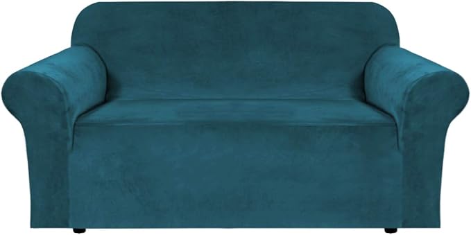 H.VERSAILTEX Stretch Velvet Loveseat Covers by HVERSAILTEX