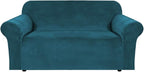 H.VERSAILTEX Stretch Velvet Loveseat Covers by HVERSAILTEX