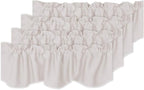 H.VERSAILTEX 4 Panels Blackout Curtain Valances by HVERSAILTEX