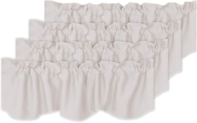 H.VERSAILTEX 4 Panels Blackout Curtain Valances by HVERSAILTEX