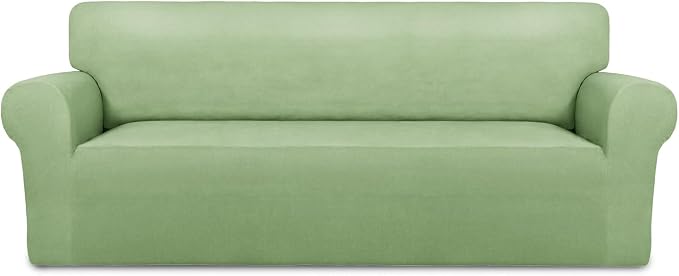 PureFit Super Stretch Sofa Slipcover – Spandex Non Slip Soft Couch Sofa Cover by PureFit