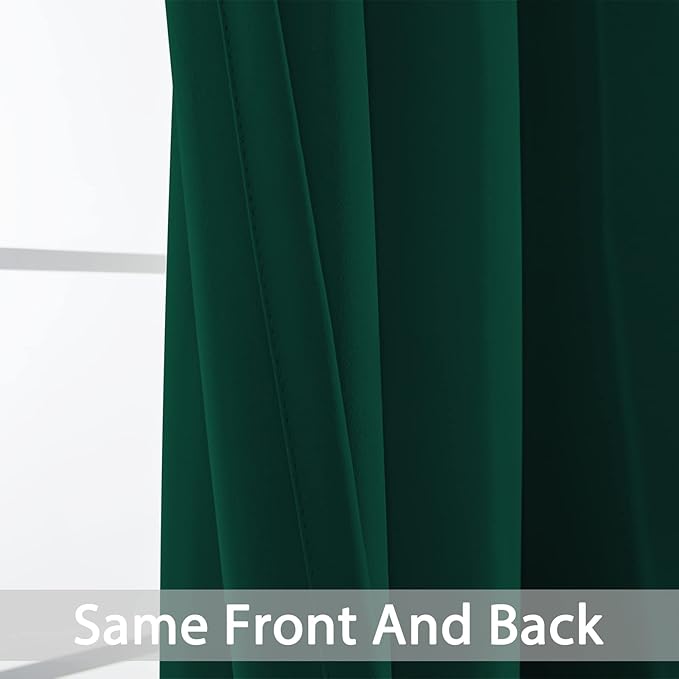 Yakamok Blackout Curtains Room Darkening Thermal Insulated Window Panels - Image 5