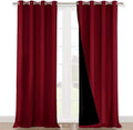 NICETOWN Full Shading Curtains 90 inches Long 2 Panels Set by NICETOWN