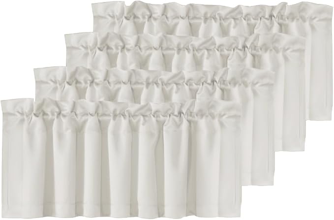 H.VERSAILTEX 4 Panels Blackout Valances by HVERSAILTEX