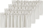 H.VERSAILTEX 4 Panels Blackout Valances by HVERSAILTEX