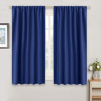 RYB HOME Blackout Curtains for Bedroom Living Room 63 inches Long, Thermal by RYBHOME