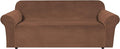 H.VERSAILTEX 1 Peice Stretch Velvet Sofa Covers by HVERSAILTEX
